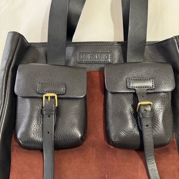 Marc by Marc Jacobs “MBMJ” Leather & Suede Two Tone Tote Bag - Picture 4 of 12